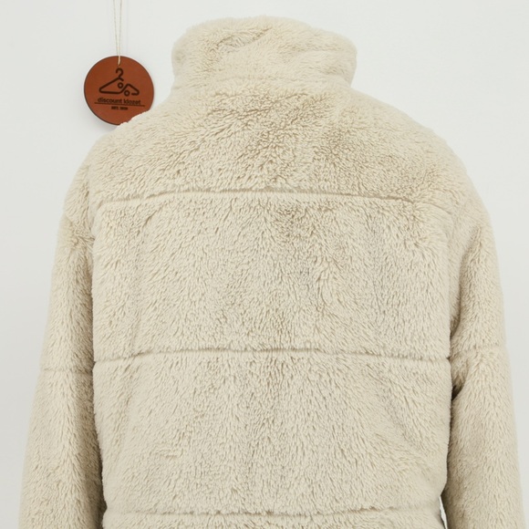 Kendall & Kylie Cream Teddy Jacket Size XS/S - Picture 6 of 8